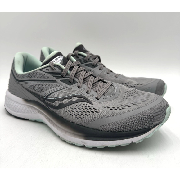 Saucony OMNI 19 Women's USED Running Sneaker Grey US Size 10.5 Medium No Box - Picture 1 of 9